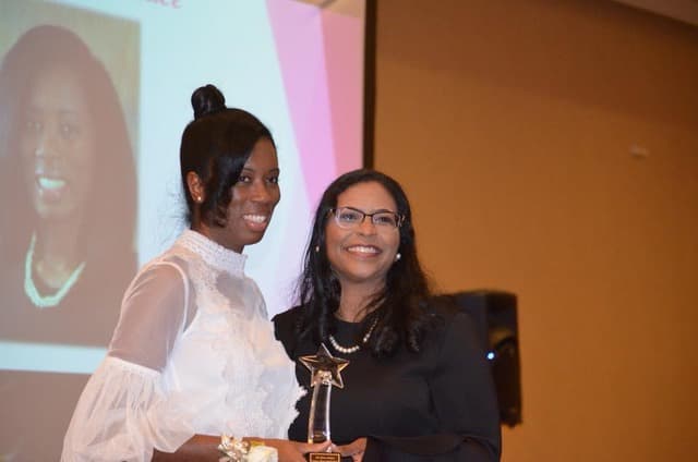 Photograph from an AAWHMP honors ceremony